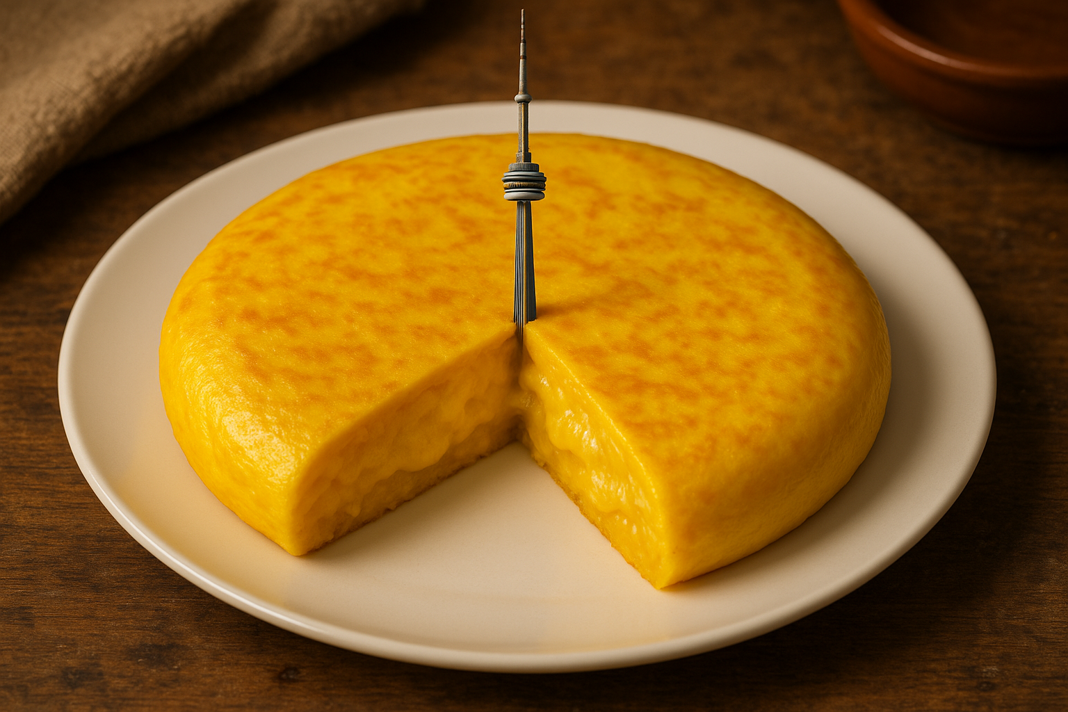 no, como la anterior imagen, mas amarilla la tortilla y mas fina